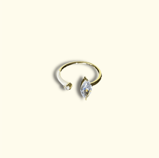 Bohm bague avec strass 